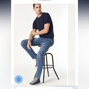 Mavi Men’s Jeans Steve Athletic Fit‎ Size 31x32 Midweight Denim Dark Wash